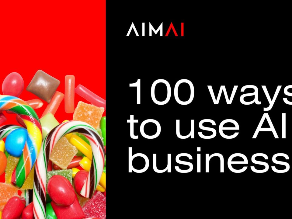 Custom AI agent by AIMAI – AI agency specialising in Artificial Intelligence, business automation, productivity, and digital transformation. 100 ways to use AI in business