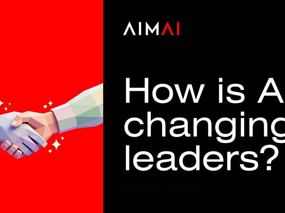 Custom AI agent by AIMAI – AI agency specialising in Artificial Intelligence, business automation, productivity, and digital transformation. How AI is changing leadership